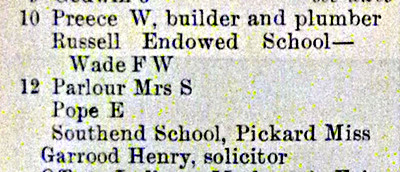 Tilleys 1910